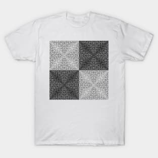 Optical Illusion Black And White Magic T-Shirt